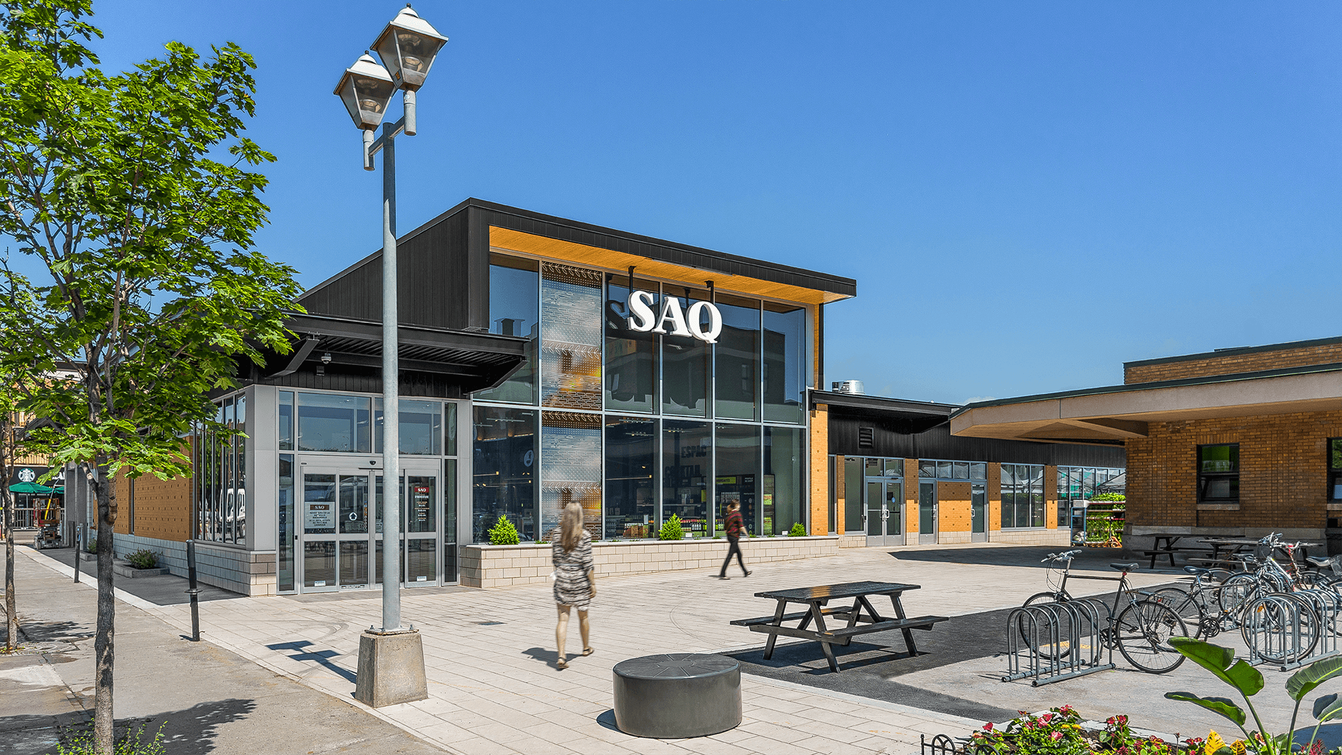Nordic Structures | nordic.ca | Engineered Wood | Projects | Structures |  Jean-Talon Market SAQ
